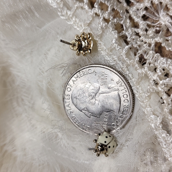 💍 Ladybug earrings - Picture 4 of 5